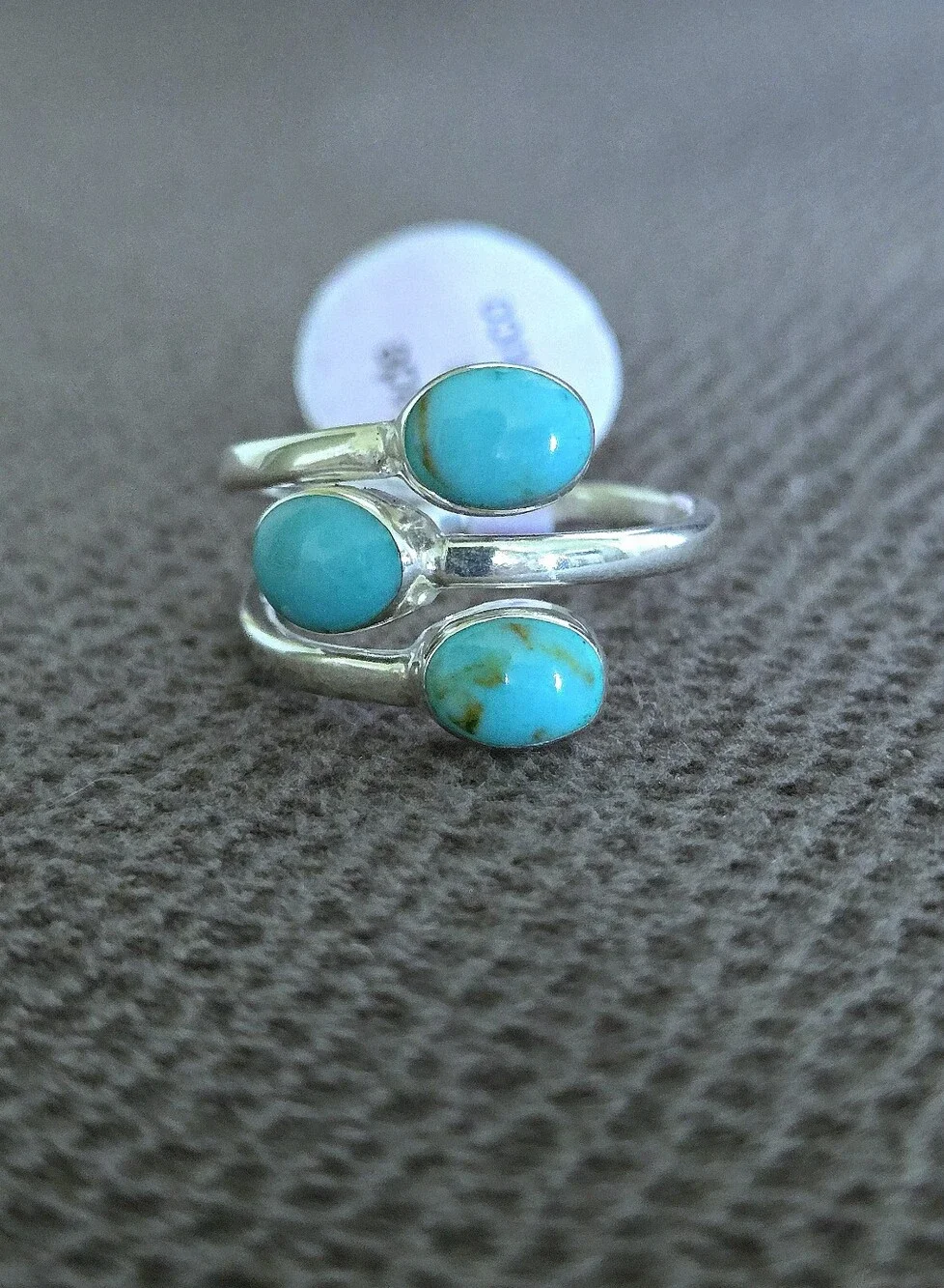 Silver🤍 Triple3️⃣ Turquoise🩵 Ring💍 - NWT